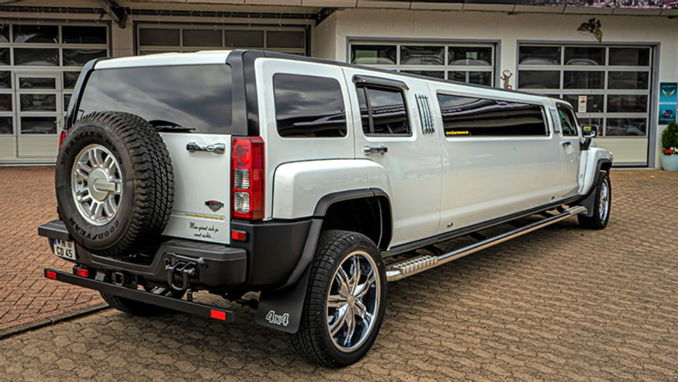 Hummer H3 weiß Stretchlimousine mietedeinelimo de