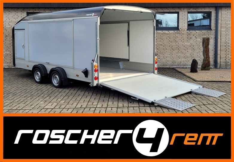 T Geschlossener Autotransporter Anh Nger Mieten