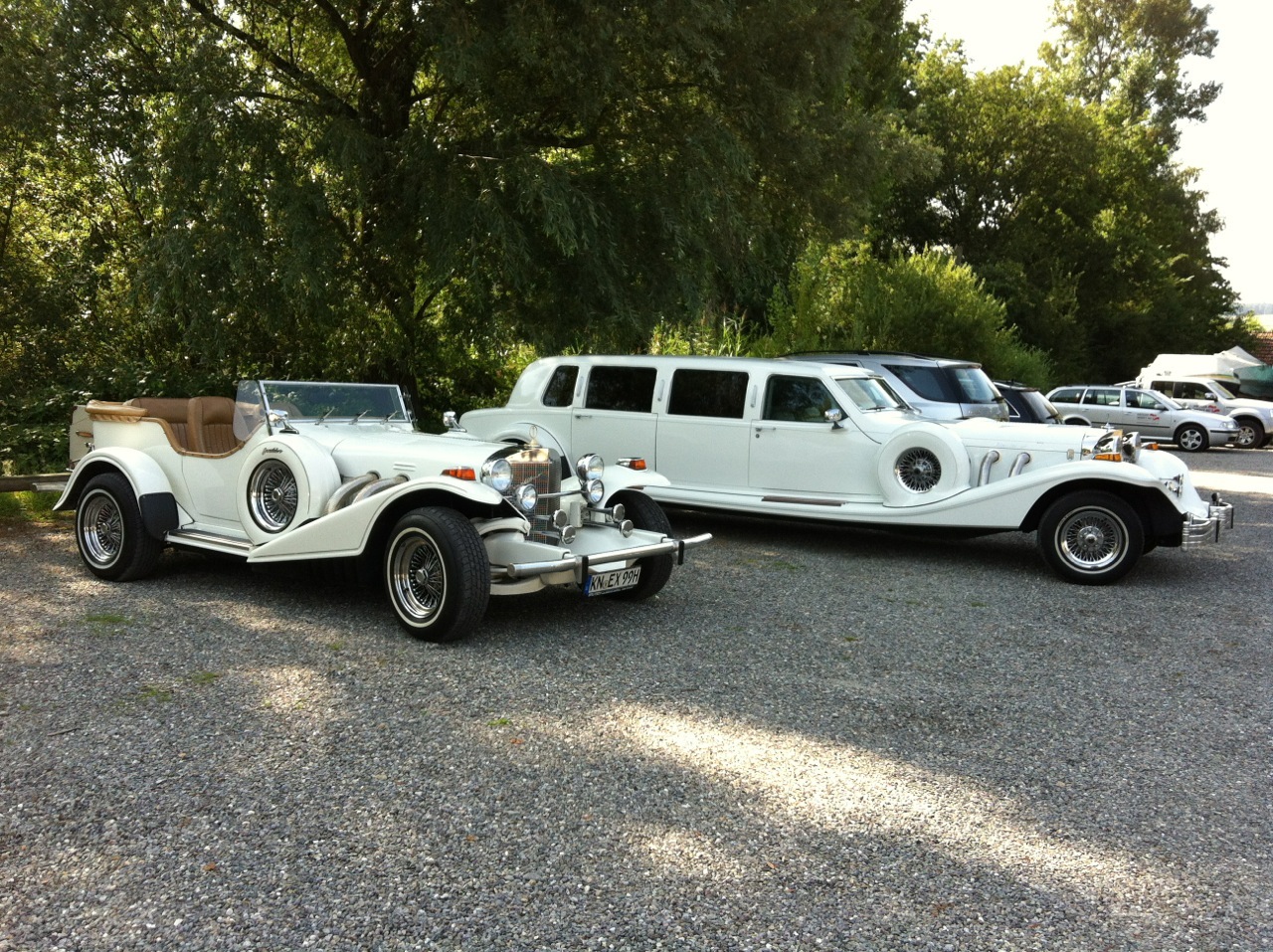 Original Excalibur Strechlimousine, Hochzeitsfahrzeug