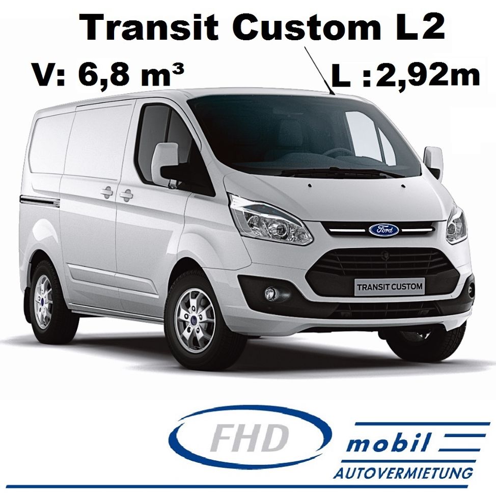 Ford Transit Custom L2 Transporter Mieten Erento Com